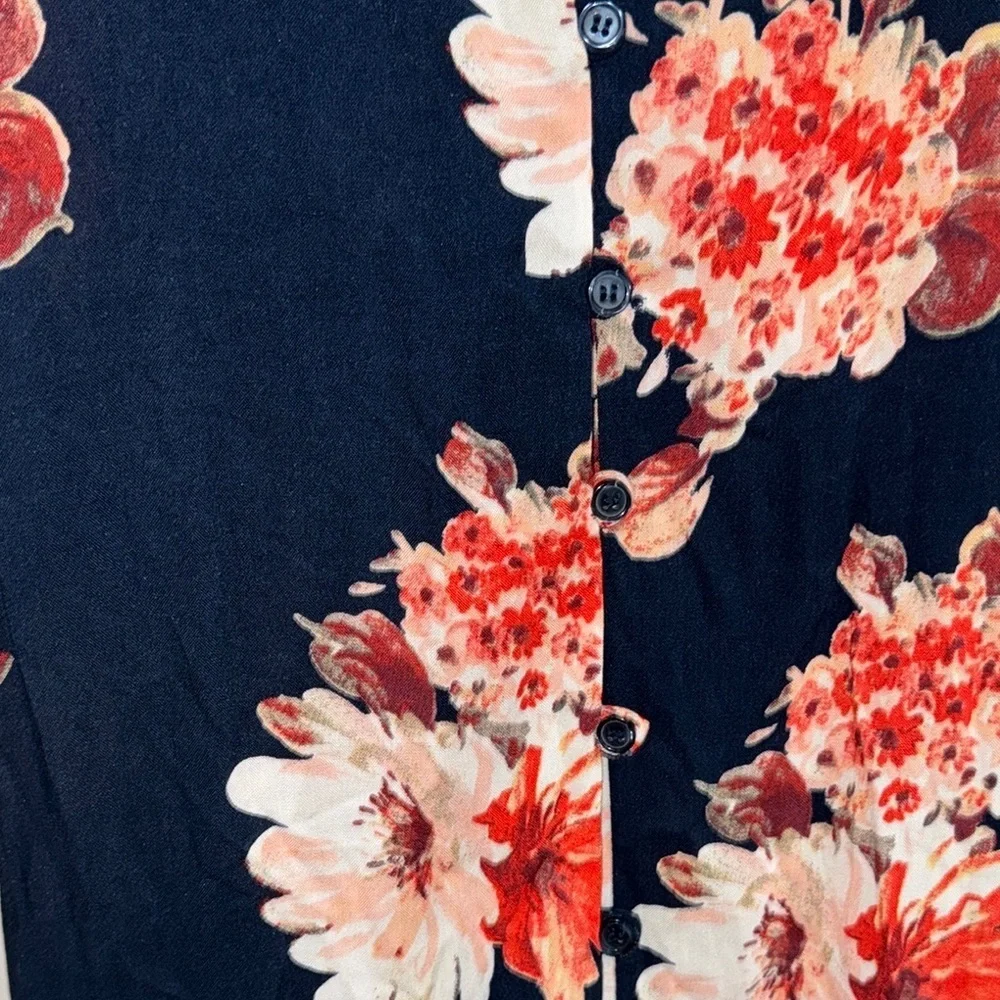 Floral Black Maxi Dress - Picture 6 of 8